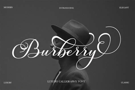 burberry script